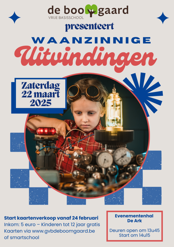 affiche schoolfeest